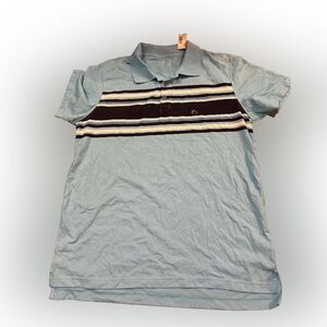 Men’s Sears Simply Styled Blue Polo Shirt NWT